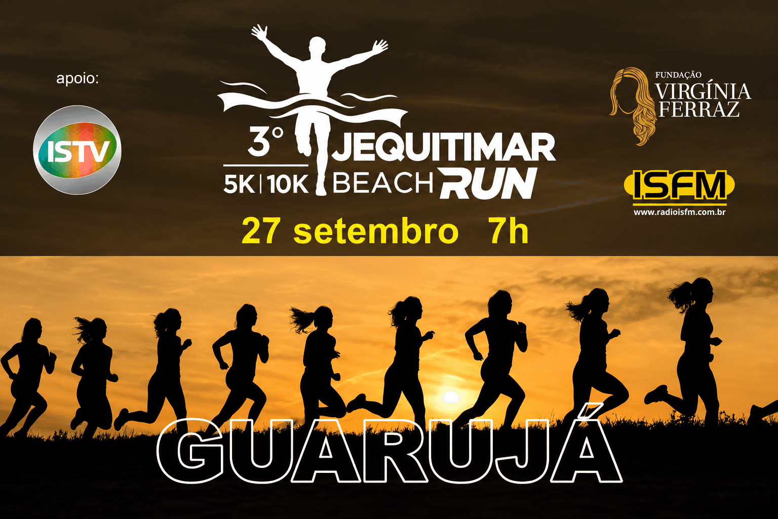 3ª Corrida Jequitimar 5K - 10K