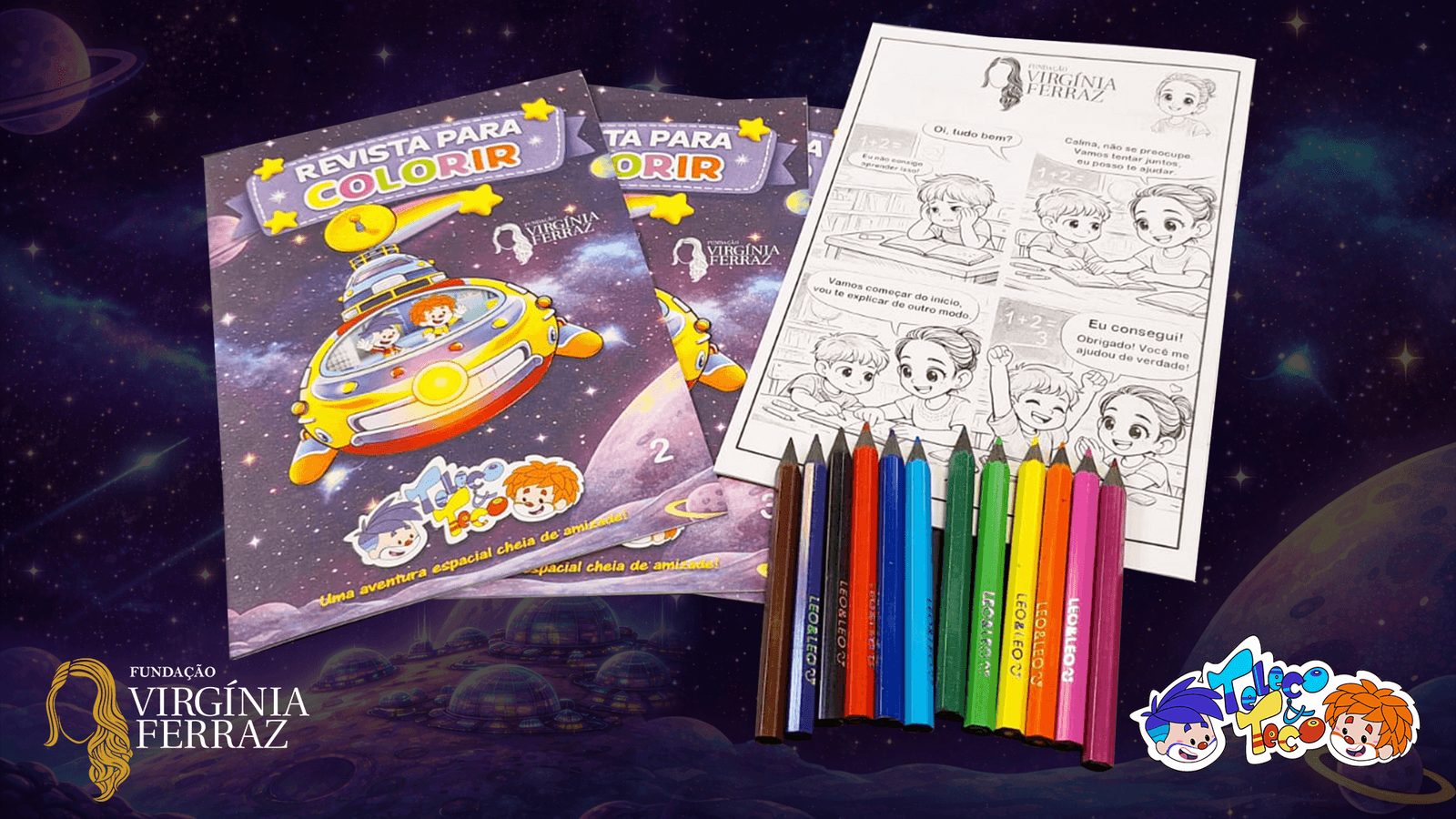 Revista para colorir