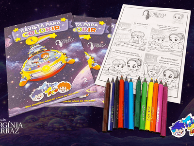 Revista para colorir